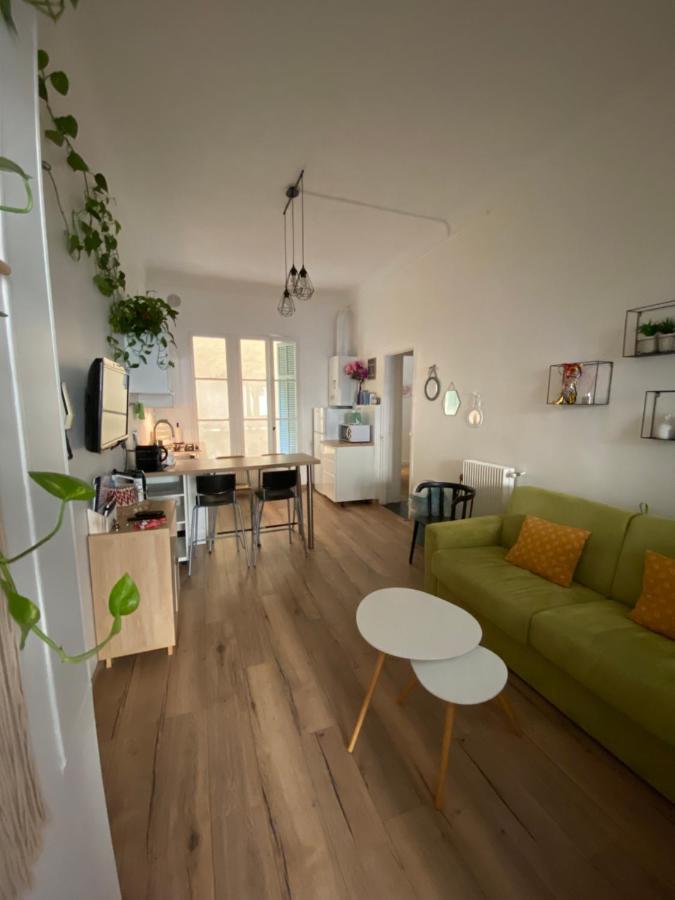 Appartement Proche Plages - Parking Gratuit 芒通 外观 照片